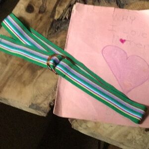 Ribbon belt valentine day Sunday brunch Easter st Patrick’s equestrian festival